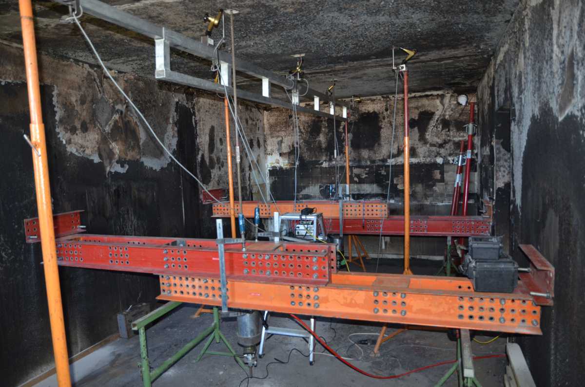 IexB GmbH testet thermisch beanspruchte Stahlbetondecken auf ihre Resttragfähigkeit